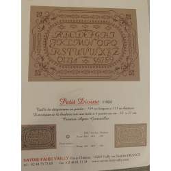 Petit Divine, Schema Punto Croce