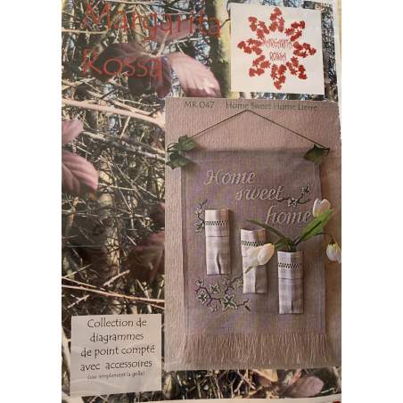 Margarita Rossa, Home Sweet Home Lierre, Kit Punto Croce