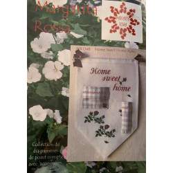 Margarita Rossa, Home Sweet Home Roses, Kit Punto Croce