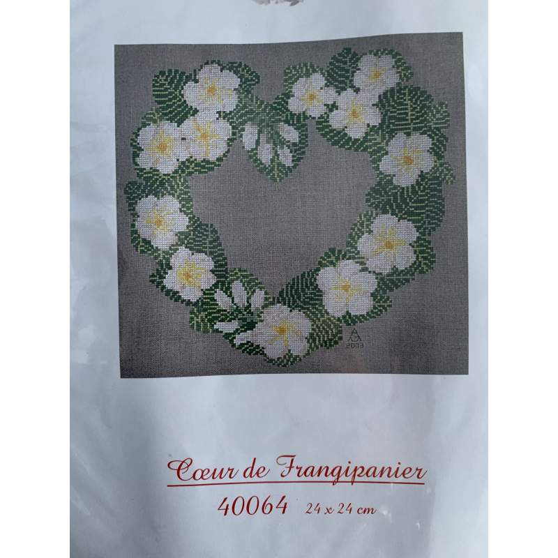 Coeur de Frangipanier, Kit Punto Croce