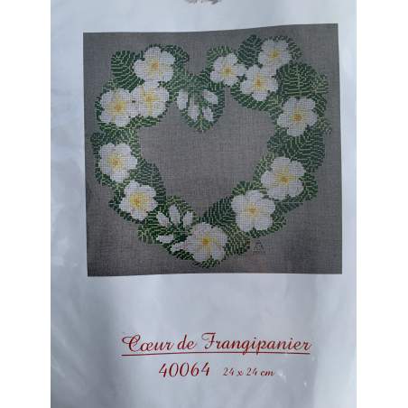 Coeur de Frangipanier, Kit Punto Croce