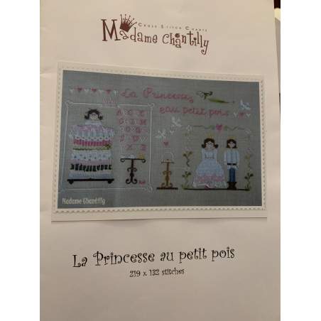 La Princesse au petit pois, Schema Punto Croce