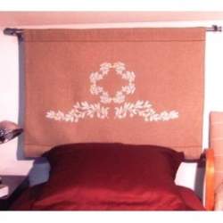 Yoshiko Jinzenji’s Quilted Silhouette Pillows Rouge du Rhin - 1
