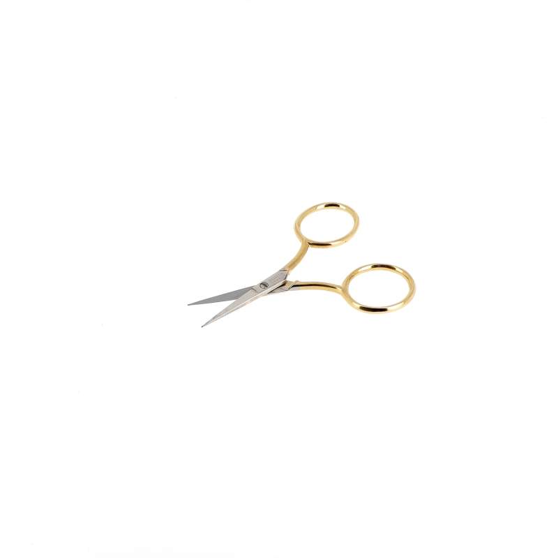 Bohin, Forbici da Ricamo, Dorata - ANELLI GRANDI - 9 cm Bohin - 1 Bohin, Forbici da Ricamo, Dorata - ANELLI GRANDI - 9 cm Bohin - 1