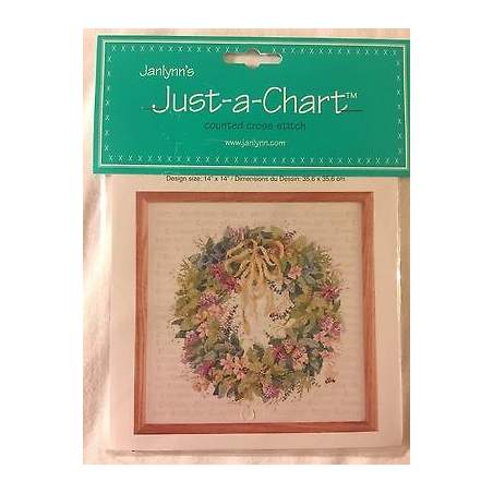 Herb Wreath, Schema Punto Croce