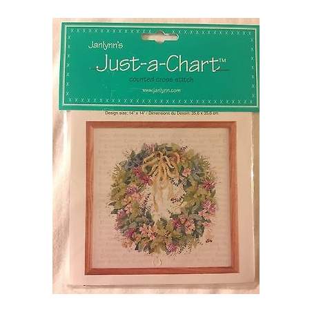 Herb Wreath, Schema Punto Croce Janlynn - 1