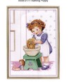 Bathing Puppy, Schema Punto Croce Janlynn - 1