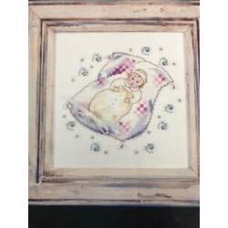 On Grandmother's Quilt di Nora Corbett, Schema Punto Croce