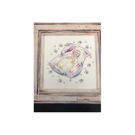 On Grandmother's Quilt di Nora Corbett, Schema Punto Croce