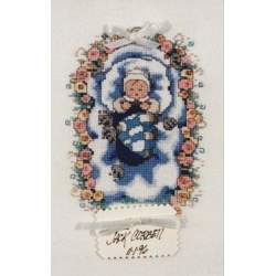 Newborn Joy di Nora Corbett, Schema Punto Croce