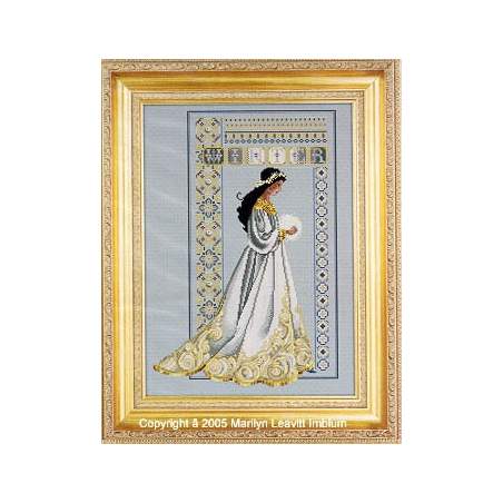 Celtic Winter, Schema Punto Croce Lavender & Lace - 1
