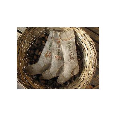 Christmas Stockings, Schema Punto Croce