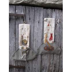 Seasonal hanging pocket spring & summer, Schema Punto Croce
