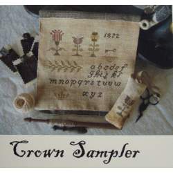 Crown Sampler, Schema Punto Croce Nikyscreations - 1