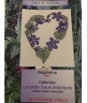 Coeur de Violettes, Schema Punto Croce