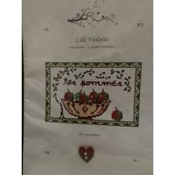 Les Pommes, Schema Punto Croce
