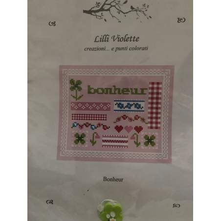 Bonheur, Schema Punto Croce