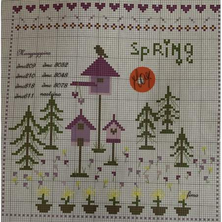 Spring, Schema Punto Croce