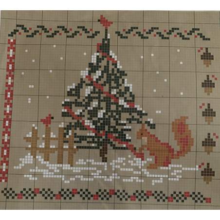 Red Squirrel, Schema Punto Croce