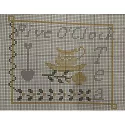 Five O'clock tea, Schema Punto Croce