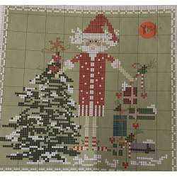 Santa Claus, Schema Punto Croce Lilli Violette - 1