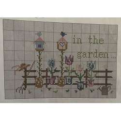 In the garden, Schema Punto Croce