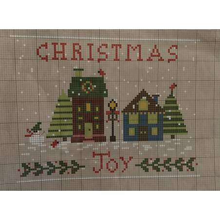 Christmas Joy, Schema Punto Croce