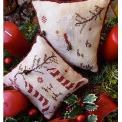 Tis the season ornaments, Schema Punto Croce
