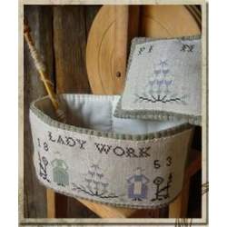 A Lady Basket, Schema Punto Croce