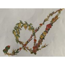 Alphabet 1000 Fleurs,...
