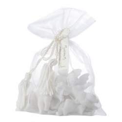 Mathilde M, Sacchetto Organza 5 Angioletti di Gesso