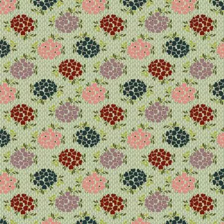 EQP Tomorrow's Heritage - Bridal Bouquet Glacier Blue, Tessuto Azzurro Ghiaccio con Bouquet di Fiori