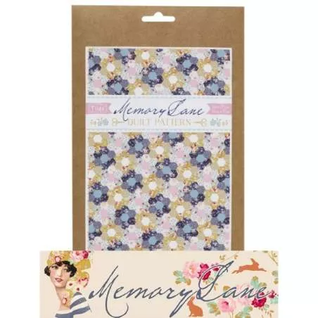 Tilda Quilt Pattern 137x197 cm Memory Lane Tilda Fabrics - 1