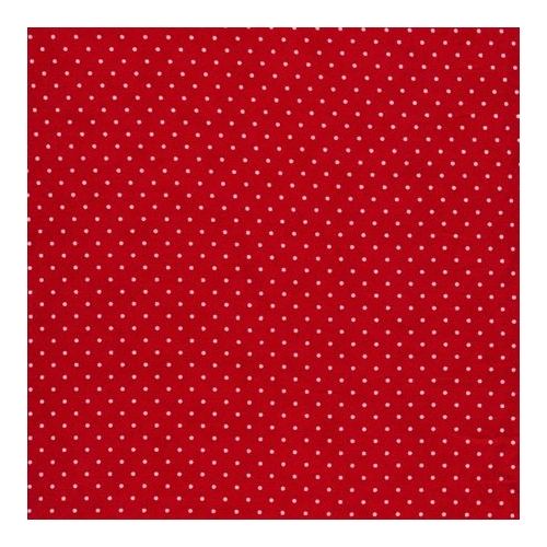 Moda Fabrics Essential Dots - Tessuto Rosso a Pois Moda Fabrics - 1