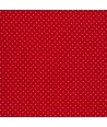 Moda Fabrics Essential Dots - Tessuto Rosso a Pois