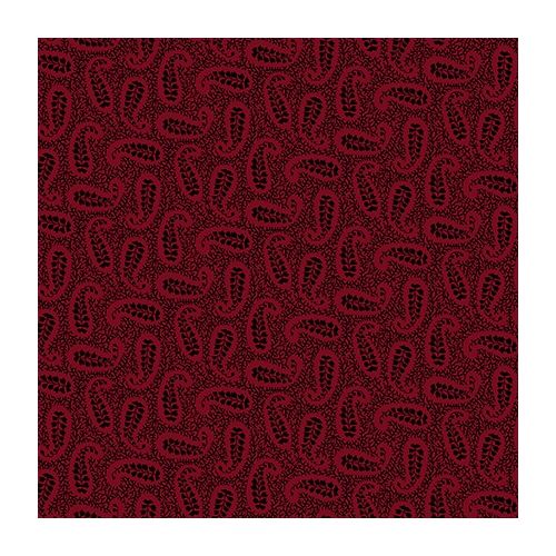 Henry Glass Gratitude & Grace by Kim Diehl, Tessuto Rosso con Disegno Scuro di Vigna Henry Glass - 1