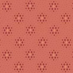 Henry Glass Gratitude & Grace by Kim Diehl, Tessuto Rosa con Piccoli Rombi