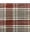 Marcus Fabrics Classic Wovens, Tessuto Tinto in Filo Rosso e Beige a Quadrati