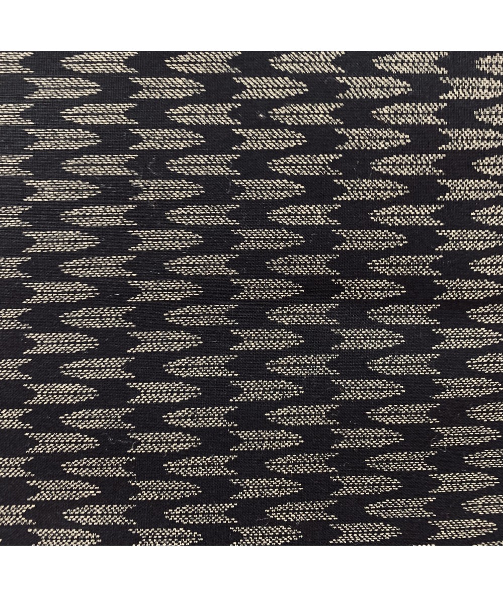 Sevenberry, Tessuto Tinto in Filo Nero con Disegno Chiaro Sojitz Fashion - 1