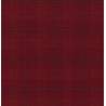 Marcus Fabrics Primo Plaid Flannel, Tessuto Flanella Fondo Rosso con Righe Tono su Tono
