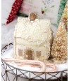 Lacy Wool Cookie House Pincushion - Crabapple Hill
