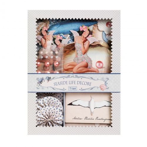 Tilda Sagome, Tags e Mini Cartoline a tema Marino Tilda Fabrics - 2
