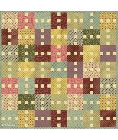 EQP, Quilt Summer Breeze - 177 cm x 177 cm Ellie's Quiltplace Textiles - 1
