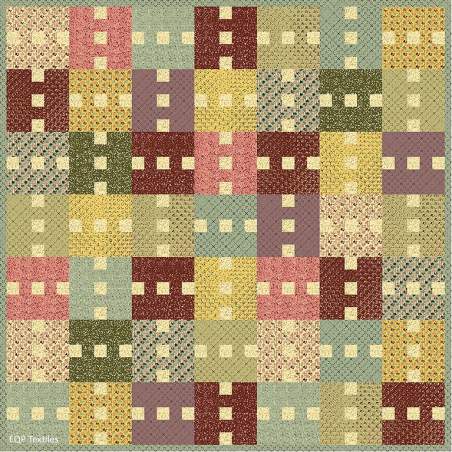 EQP, Quilt Summer Breeze - 177 cm x 177 cm EQP Textiles - Ellie's Quiltplace - 1