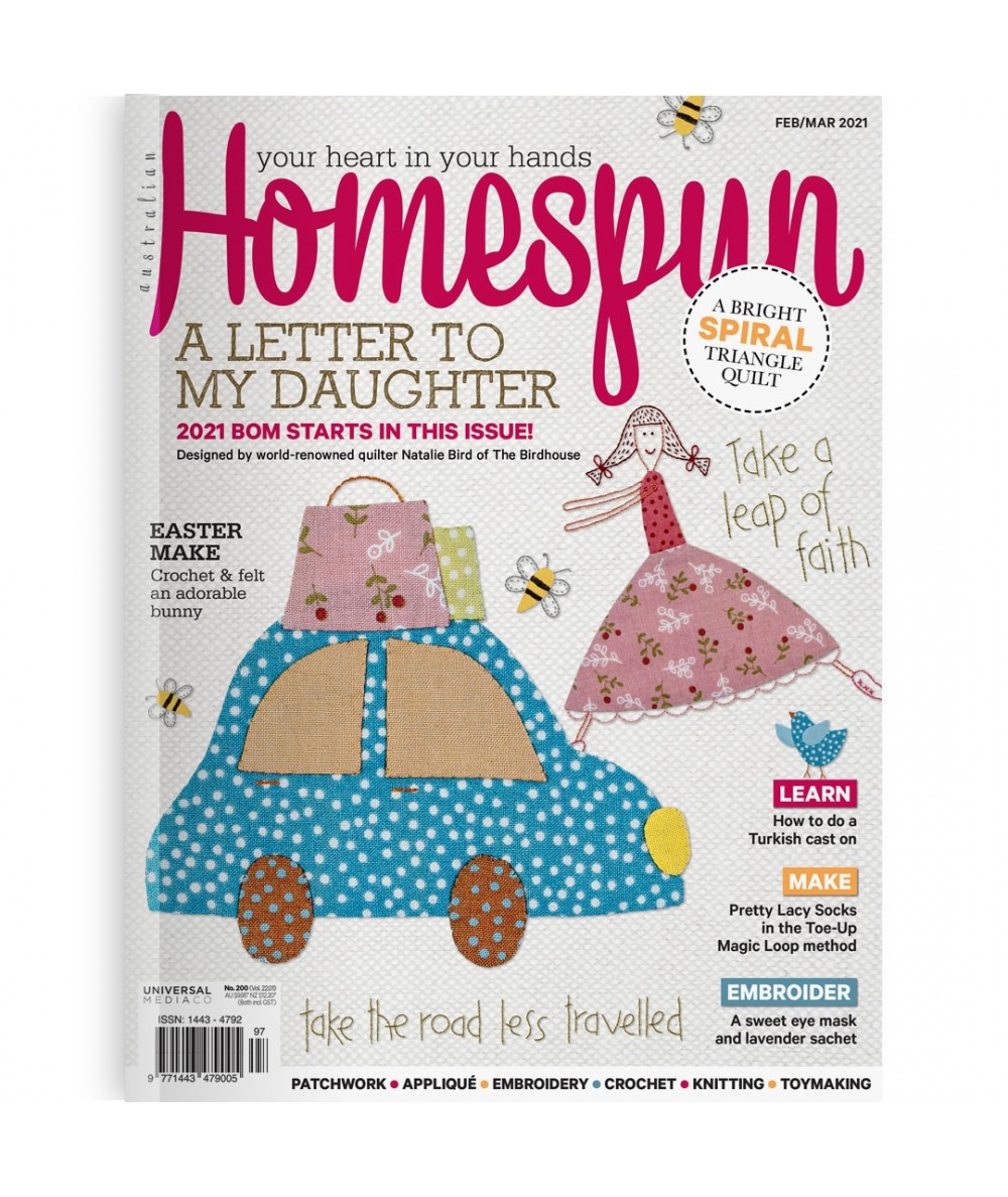 Rivista Homespun - Febbraio/Marzo 2021 Universal Magazines - 1
