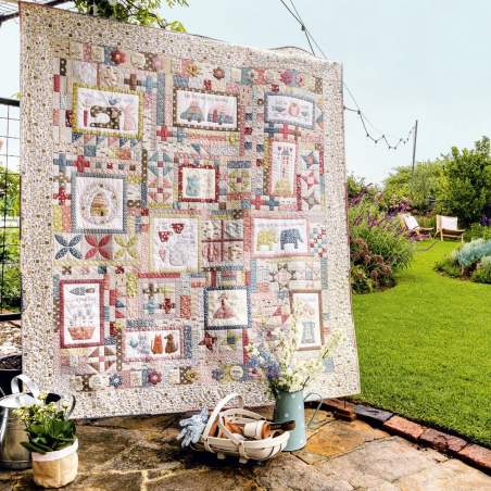 A Letter To My Daughter, Quilt di Natalie Bird - Kit di Tessuti