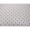 Henry Glass,tessuto di cotone Fondo Bianco con pois rosso Henry Glass - 1