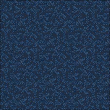 Wilmington Prints Essentials Basics, Tessuto Blu con Rametti Wilmington Prints - 1