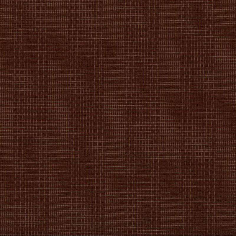 Tessuto Giapponese Tinto in Filo Marrone con Riga Sottile Sojitz Fashion - 1