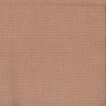 Tessuto Giapponese Tinto in Filo Rosa a Quadretti